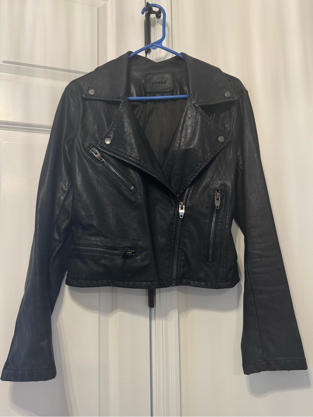 Blank NYC Classic Black Women's Moto Jacket